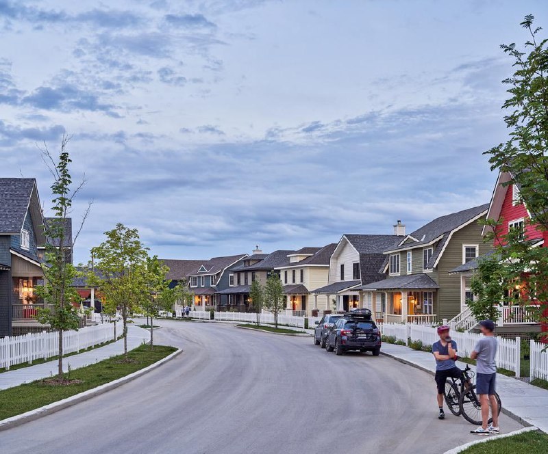 Hendrick Farm neighbourhood streetscape