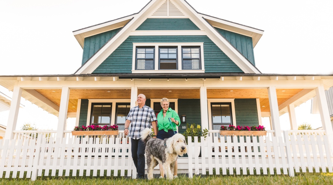 Couple on Porch