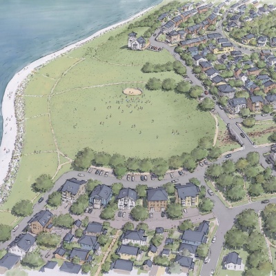 Waterfront Park Illustration